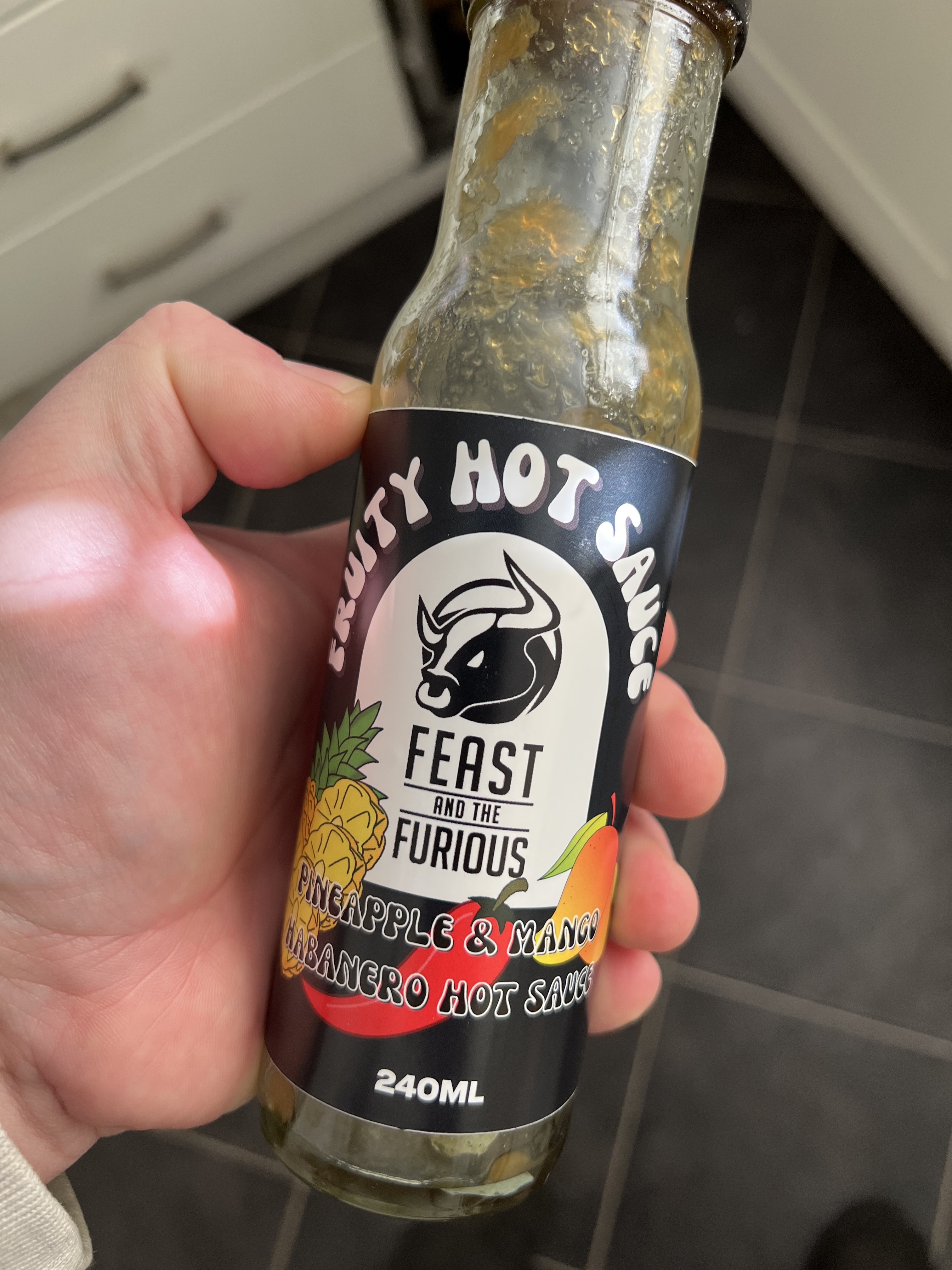 Fruity Hot Sauce - NEW Bigger Bottle 240ml