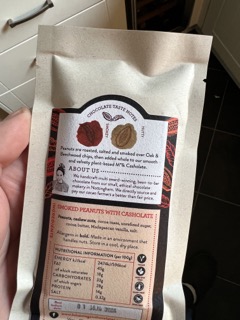 M*lk Chocolate and Smoked Peanuts 50g Vegan