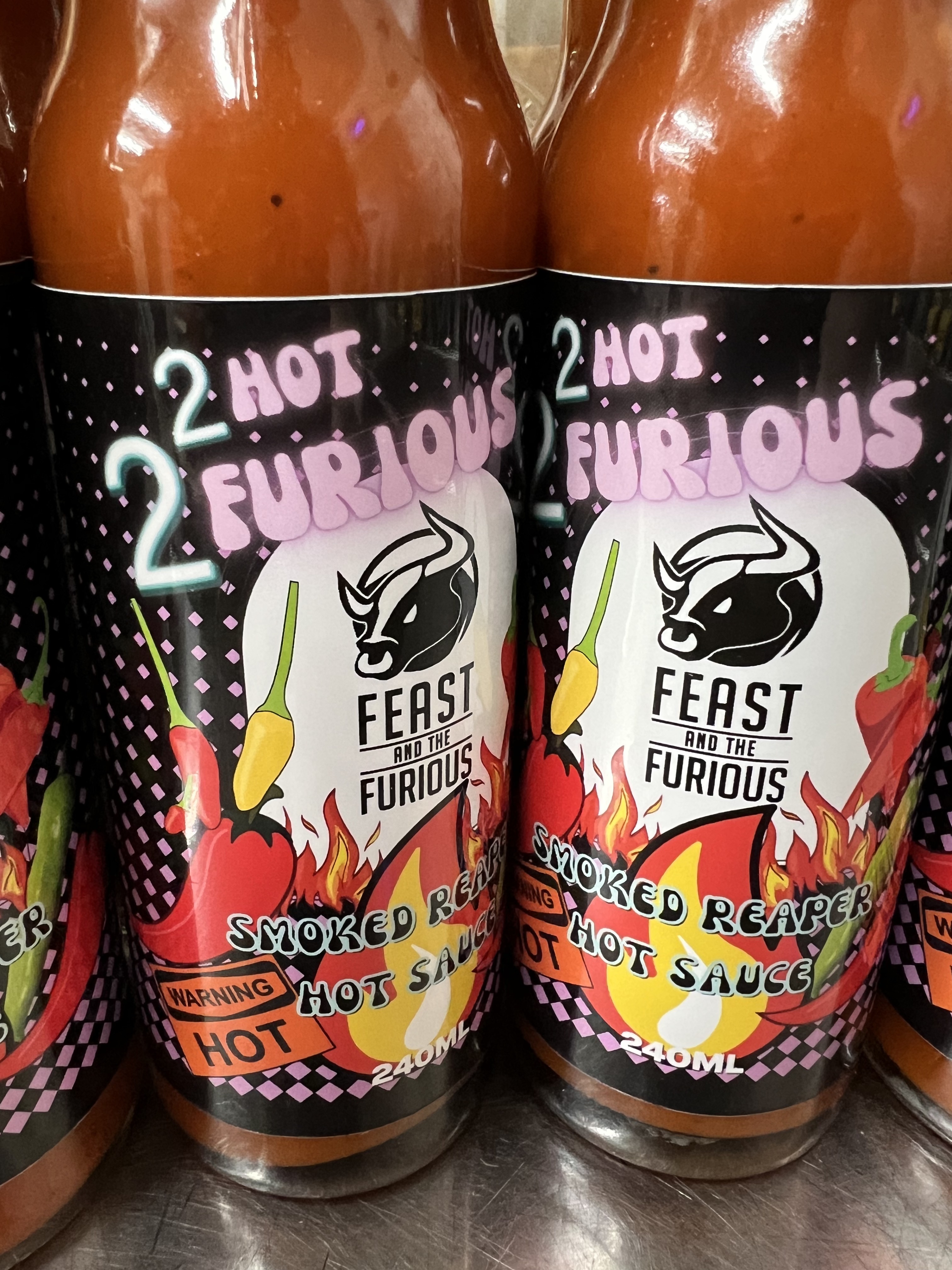 2 Hot 2 Furious - Smoked Reaper Hot Sauce 3
