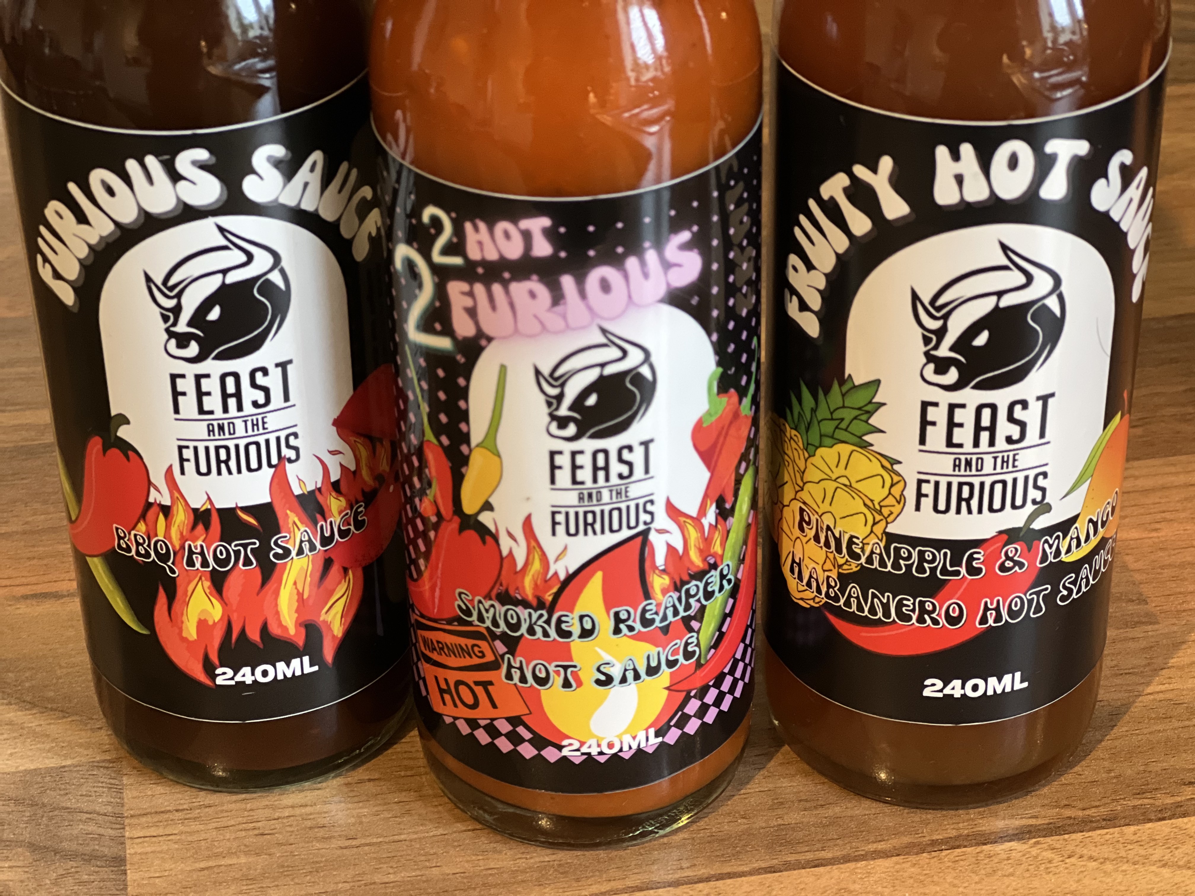 Hot Sauce Lineup